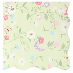 Enfant Meri Meri Décoration De Fête*Petites serviettes en papier florales Ladurée - Set de 16