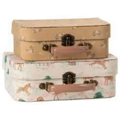 Maileg Petites valises de rangement Licorne - Set de 2| Poupées