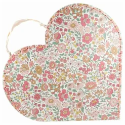Enfant Meri Meri Rangements|Patères, Paniers Enfant*Petites valises de rangement Cœurs - x Liberty