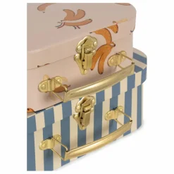 Best Konges Sløjd Petites valises de rangement Banana | Bleu