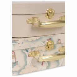 Enfant Konges Sløjd Rangements|Cadeau De Naissance*Petites valises en carton Let it snow - Set de 2 |
