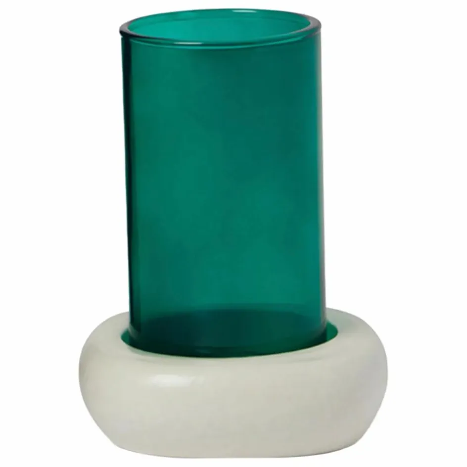 Outlet Maison Sarah Lavoine Photophore Gemini | Bleu turquoise