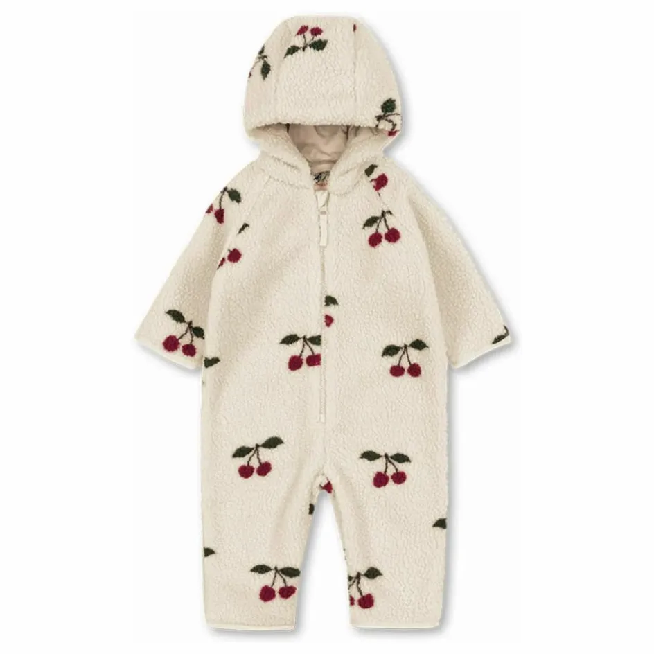 Pilote Façon Sherpa Jody Cerises Fibres Recyclées | Manteaux, Blousons, Pilotes