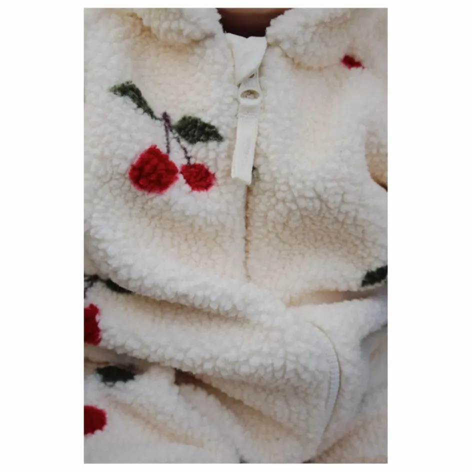 Pilote Façon Sherpa Jody Cerises Fibres Recyclées | Manteaux, Blousons, Pilotes