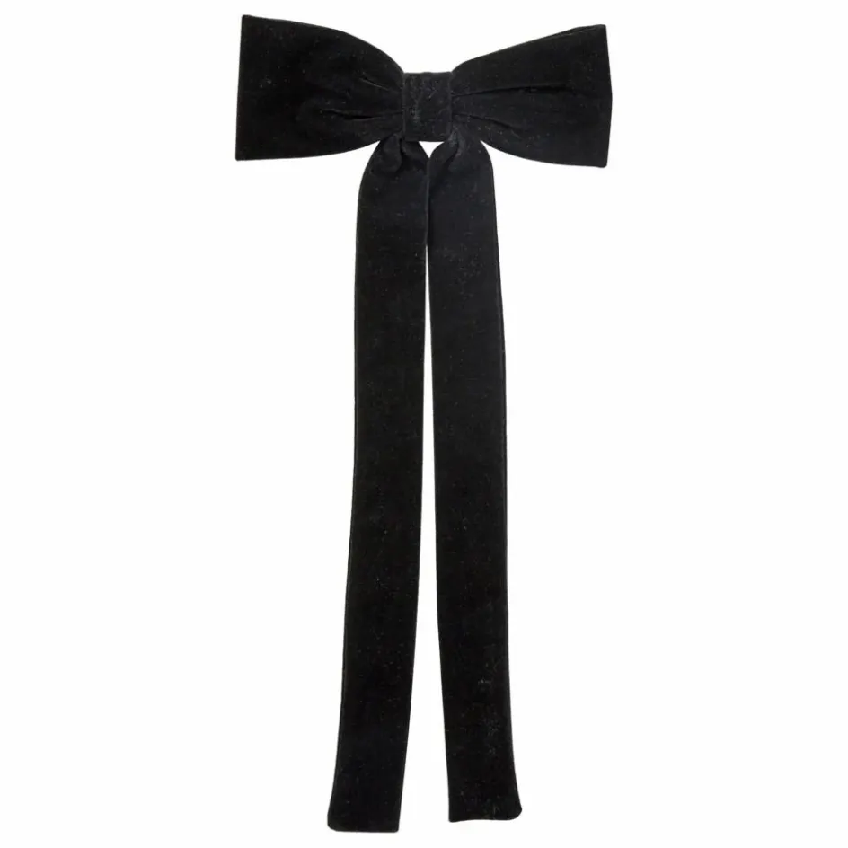 Online Becksöndergaard Pince Bow Velours | Noir
