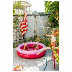 New Quut Piscine gonflable Cerise Multicolore