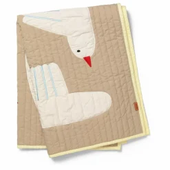 Best Ferm Living Kids Plaid Bird en coton Multicolore