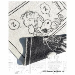 Enfant Maison Deux Linge De Lit Enfant*Plaid en laine Peanuts ZZZ |