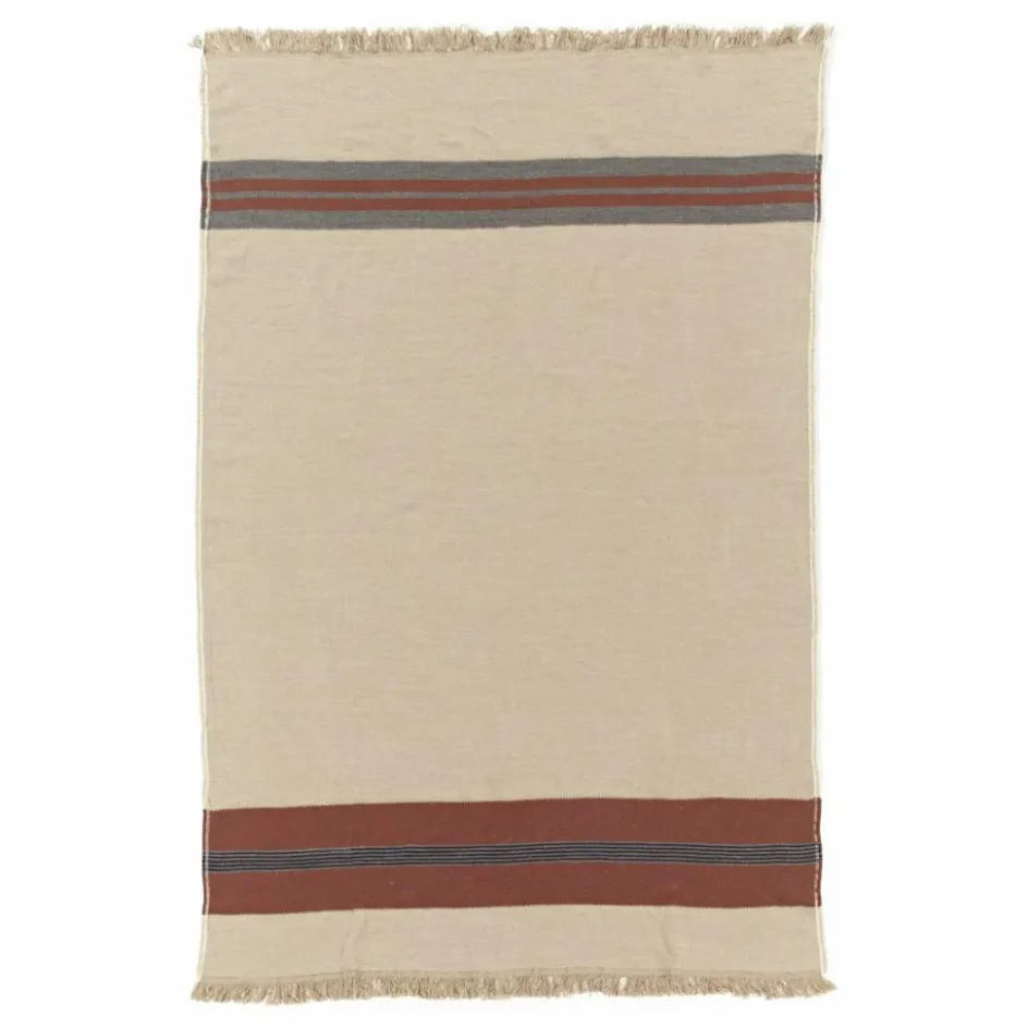 Libeco Linge De Lit*Plaid en lin Sienna |