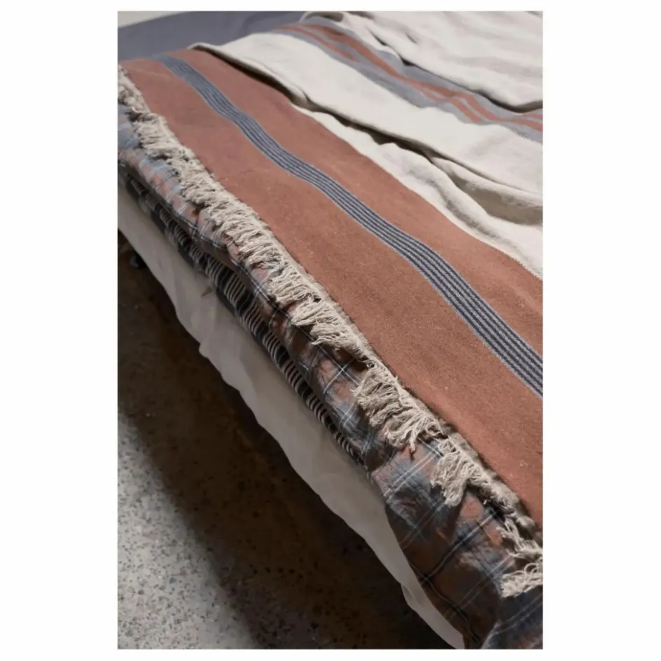 Libeco Linge De Lit*Plaid en lin Sienna |