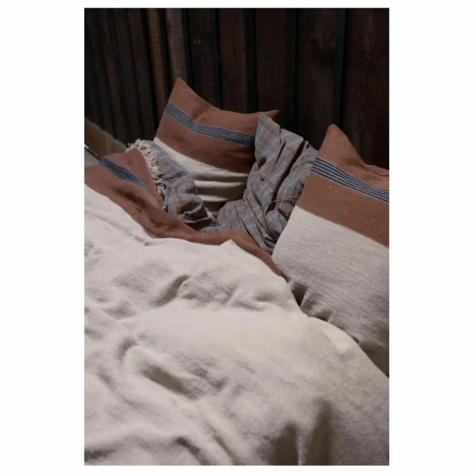 Libeco Linge De Lit*Plaid en lin Sienna |