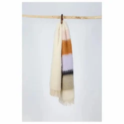 Mantas Ezcaray Linge De Lit*Plaid en mohair Serenity | Lilas