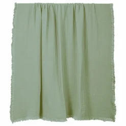 Haomy Linge De Lit*Plaid en voile de coton Vanly |