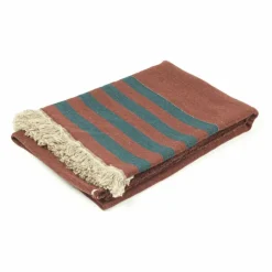 Hot Libeco Plaid Juniper | Terracotta