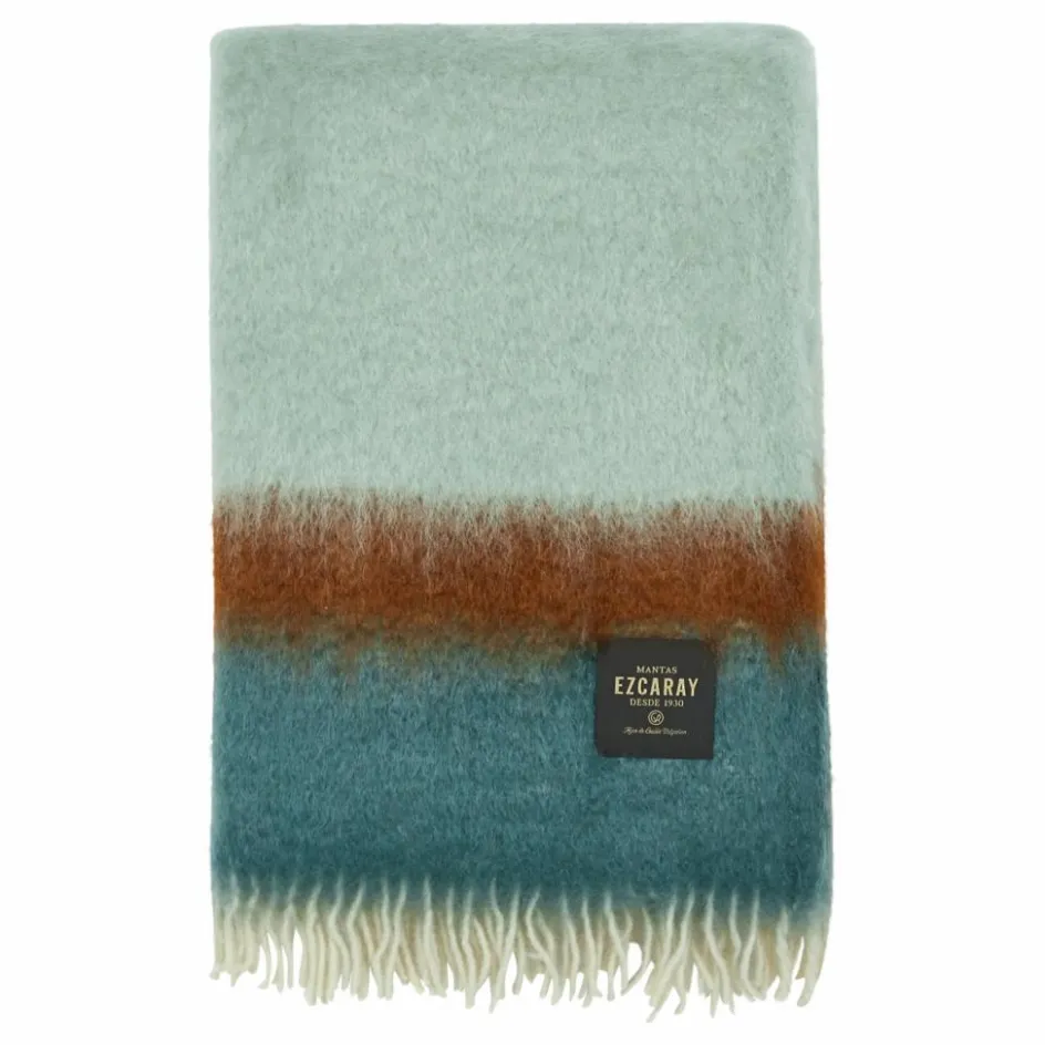 Outlet Mantas Ezcaray Plaid Matisse en mohair Multicolore