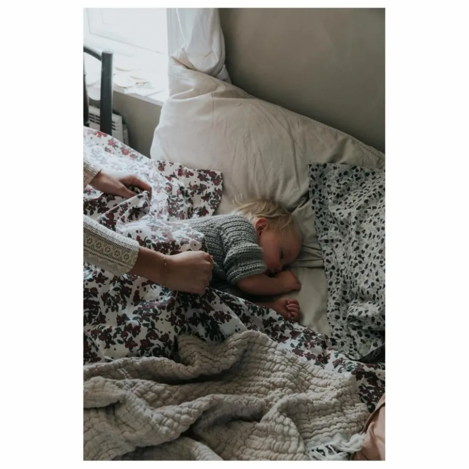 Enfant garbo&friends Couvertures Et Plaids|Linge De Lit Bébé*Plaid Mellow en lin et coton |