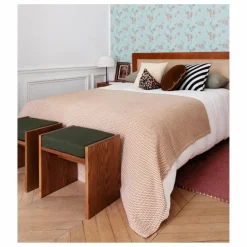 Discount Plaid Miuccia en jacquard de coton | Linge De Lit