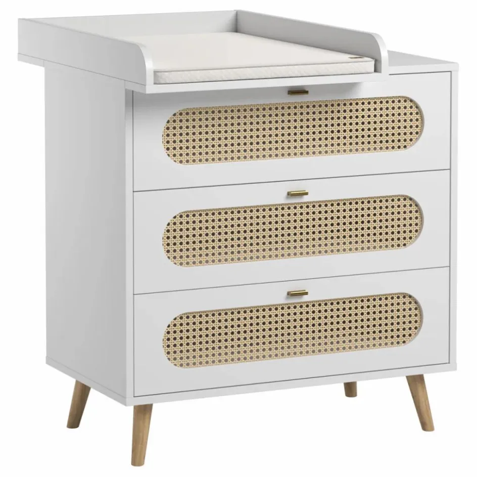 Plan à langer pour commode Canne | Enfant Commodes|Rangement Enfant