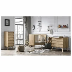 New VOX Plan à langer Vintage | Chêne