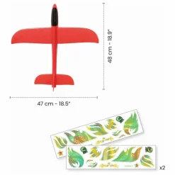 Discount Djeco Planeur Fire | Rouge