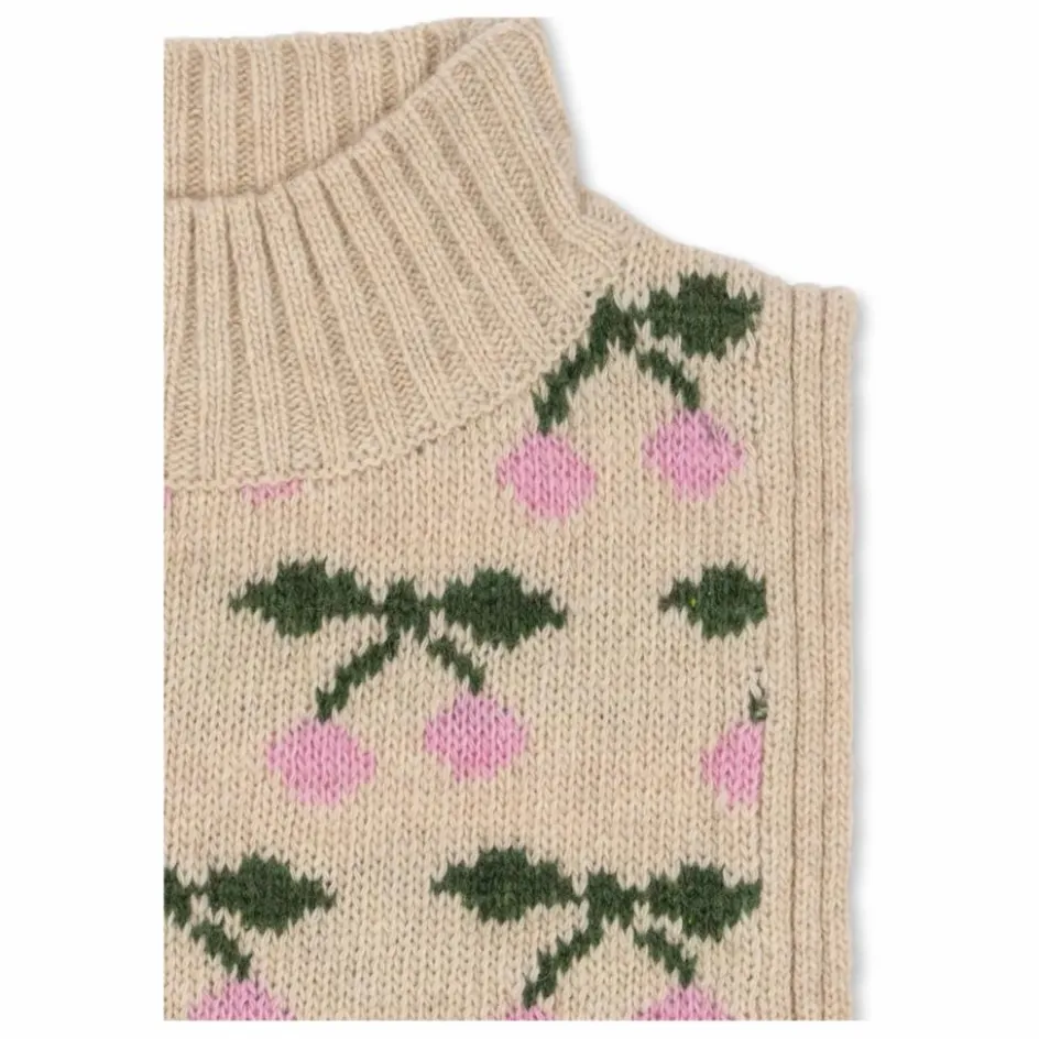 Konges Sløjd Plastron Belou Cerises Laine ||Enfant Accessoires De Mode