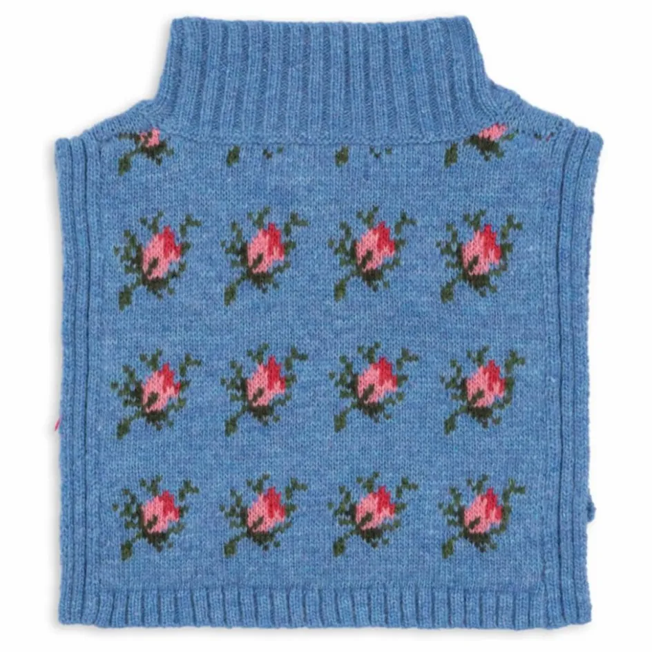 Best Konges Sløjd Plastron Belou Roses Laine | Bleu
