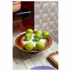Sale HKliving Plat à gâteau en grès | Crème