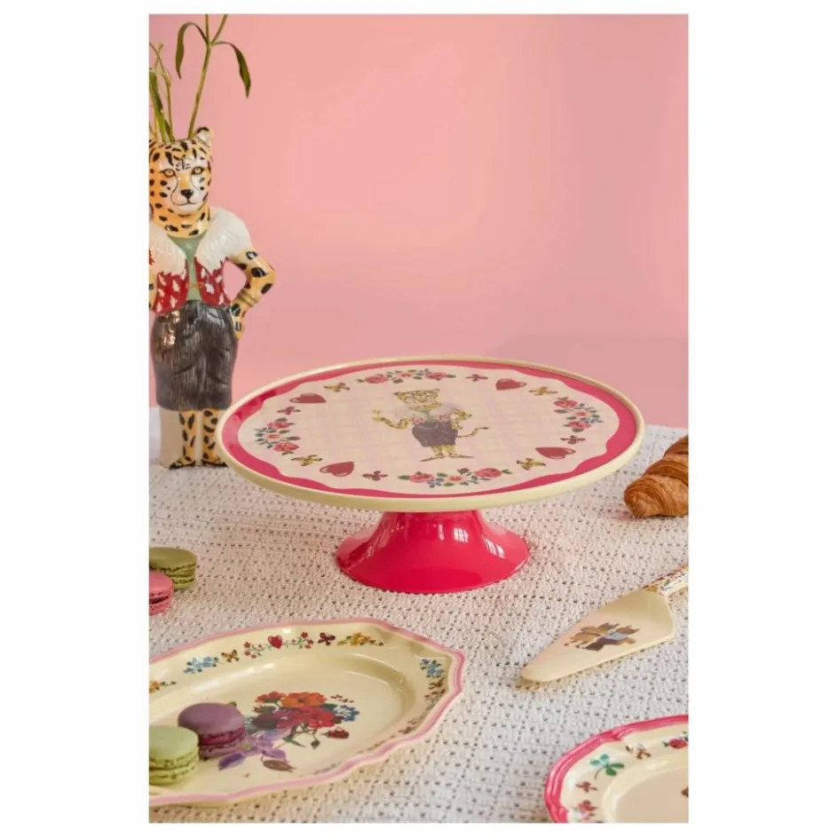 Plat à gâteau en mélamine - x Nathalie Lété | Enfant Vaisselle Enfant