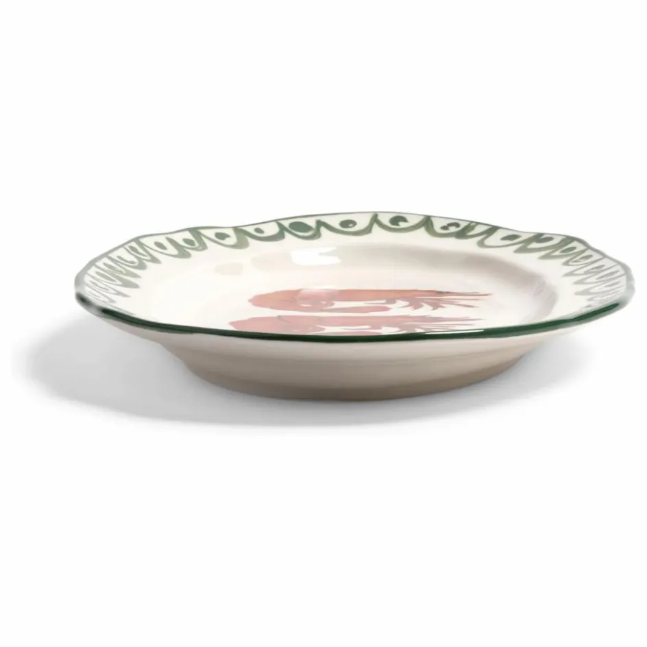&Klevering Art De La Table*Plat en porcelaine Sirène Crevette |