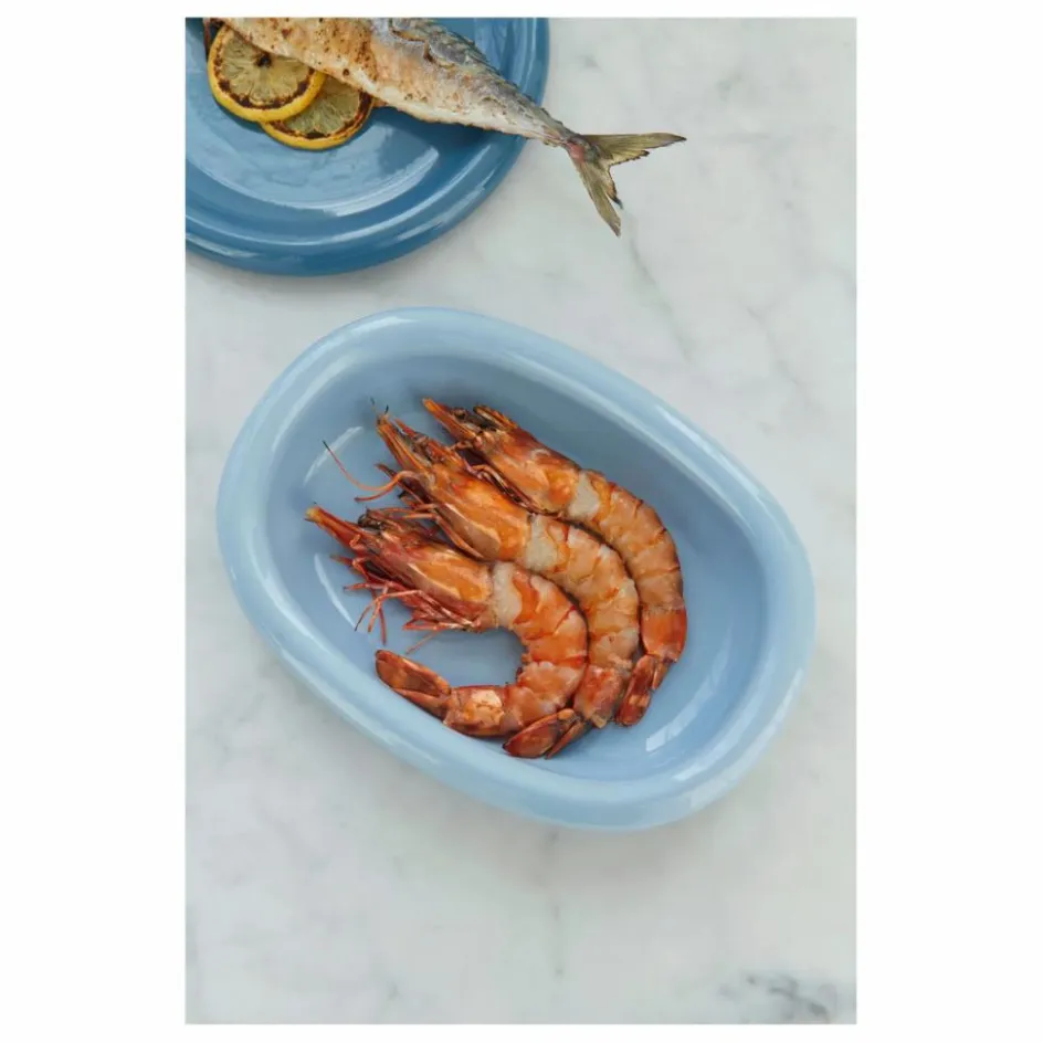 Discount Hay Plat en terracotta Barro, Rui Pereira | Bleu ciel