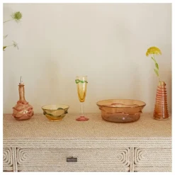 Denise Plat en verre Roméo || Art De La Table