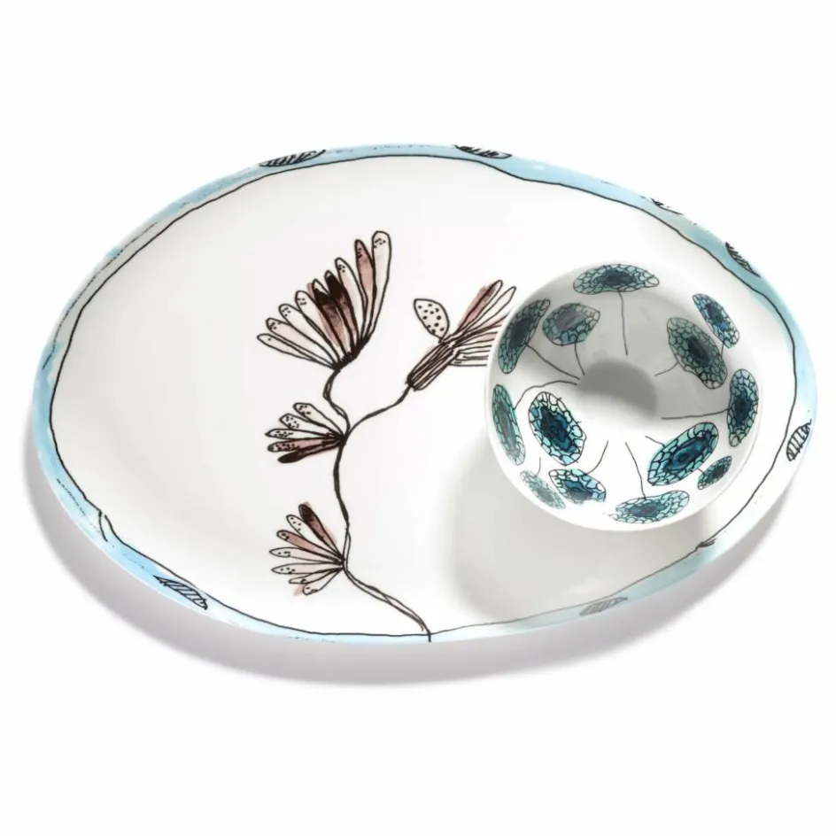 Serax Plat oval Camelia, for Marni || Art De La Table