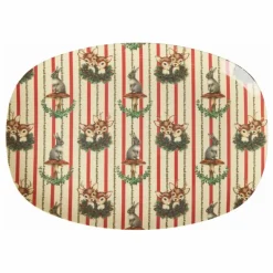 Outlet Plat rectangle en mélamine Sweet Forest | Enfant Vaisselle Enfant|Art De La Table