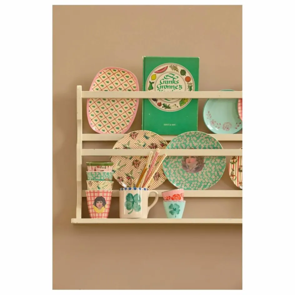 Rice Plat rectangle en mélamine Sapins ||Enfant Vaisselle Enfant|Art De La Table