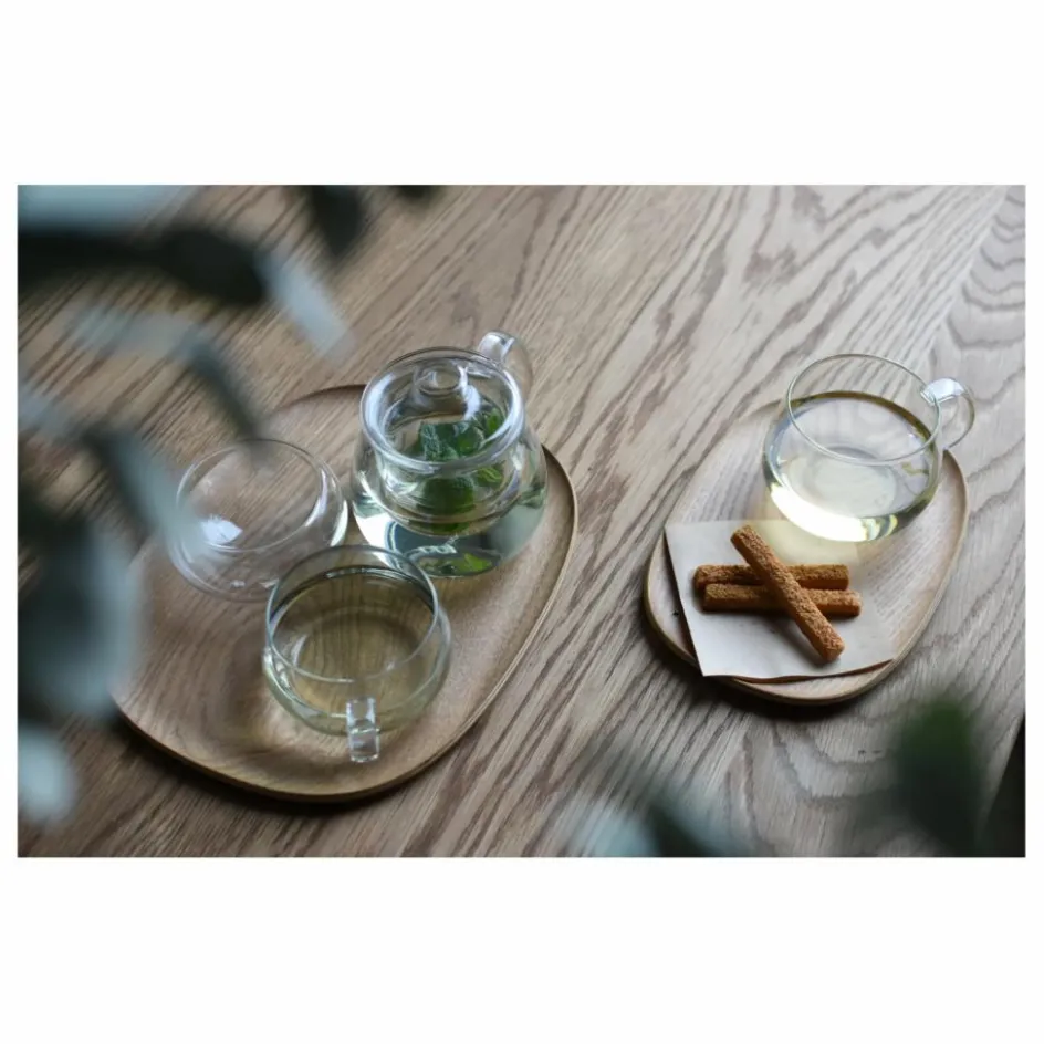 New Plateau antidérapant Unitea en bois Art De La Table