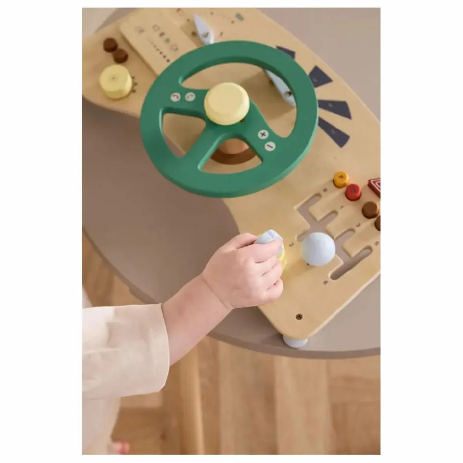 Kid's Concept Plateau d'activités voiture Aiden| Jouets D'Éveil|Jouets D'Éveil