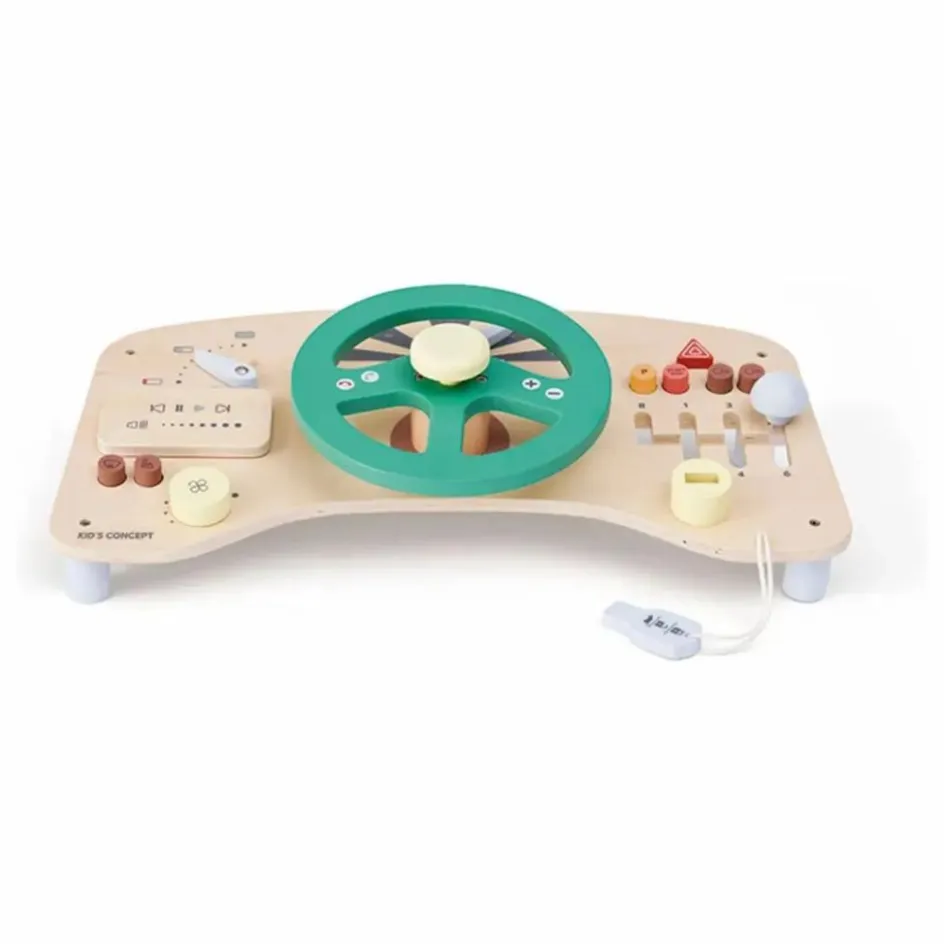 Kid's Concept Plateau d'activités voiture Aiden| Jouets D'Éveil|Jouets D'Éveil