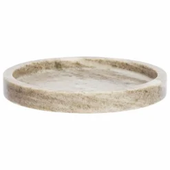 Best Madam Stoltz Plateau rond en marbre | Gris