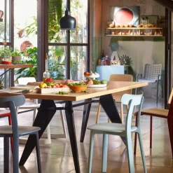 Sale Vitra Plateau Rotary - Jasper Morrison | Gris bleuté
