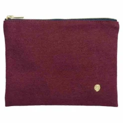 Outlet La cerise sur le gâteau Pochette en coton bio Iona | Bordeaux