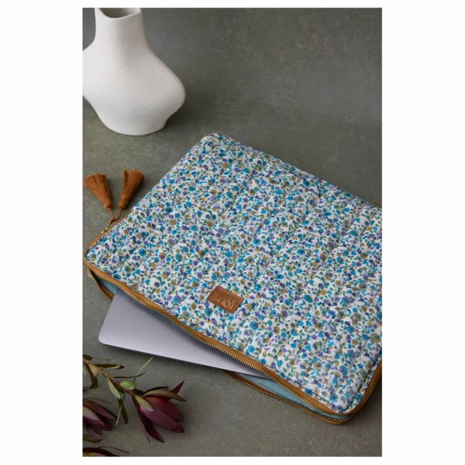Online Louise Misha Pochette ordinateur Hoa Bleu