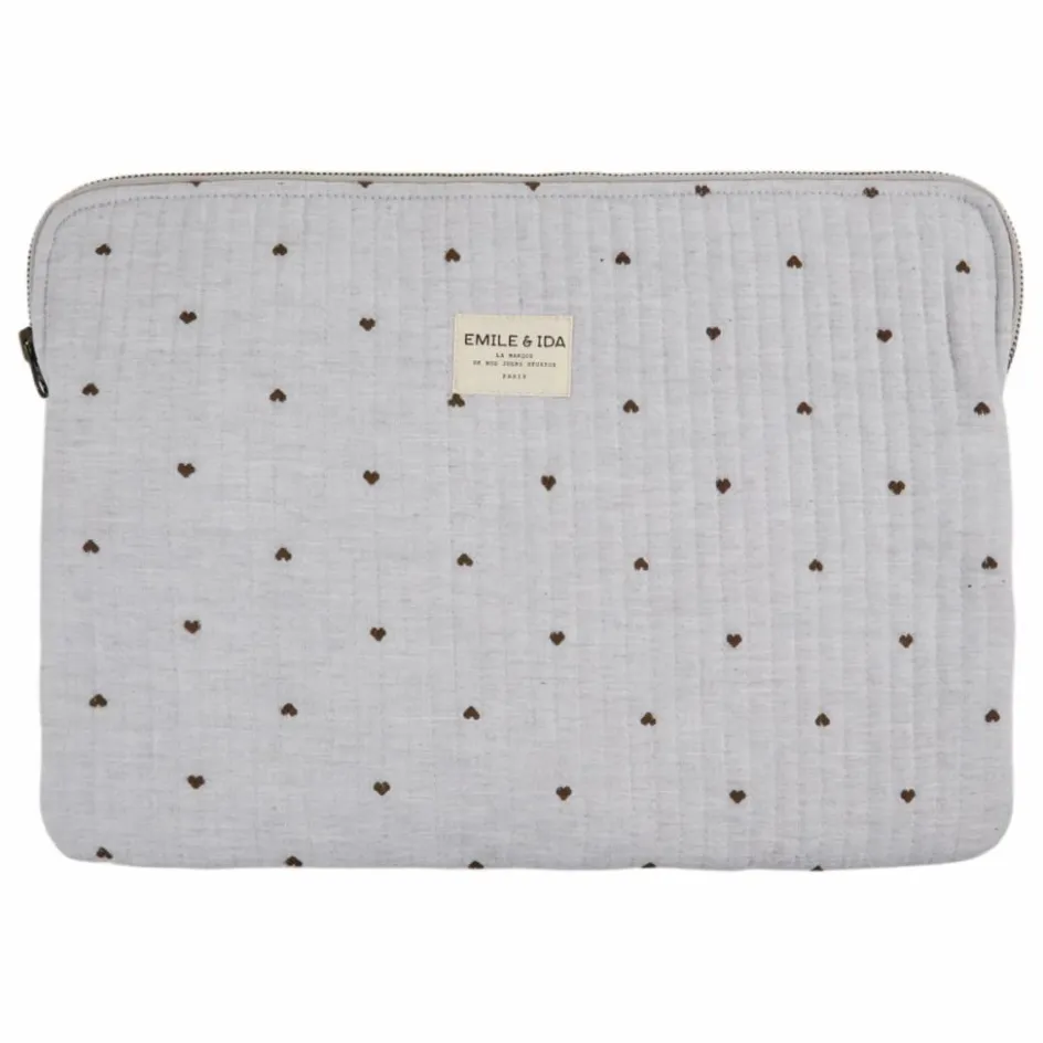 Best Emile et Ida Pochette pour ordinateur | Gris