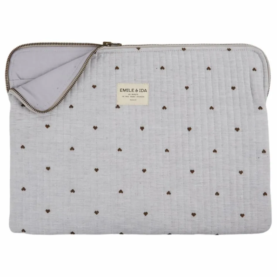 Best Emile et Ida Pochette pour ordinateur | Gris