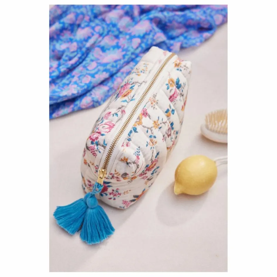 Hot Louise Misha Pochette Teiki en coton bio | Crème