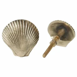 Doing Goods Poignée de porte en laiton Shell || Petits Rangements