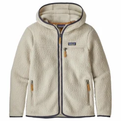 Sale Patagonia Polaire Retro Pile Hoody - Collection Femme | Grège