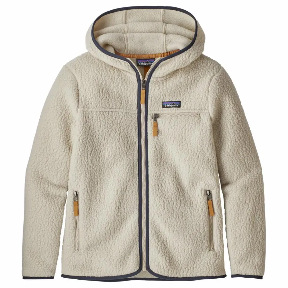 Sale Patagonia Polaire Retro Pile Hoody - Collection Femme | Grège