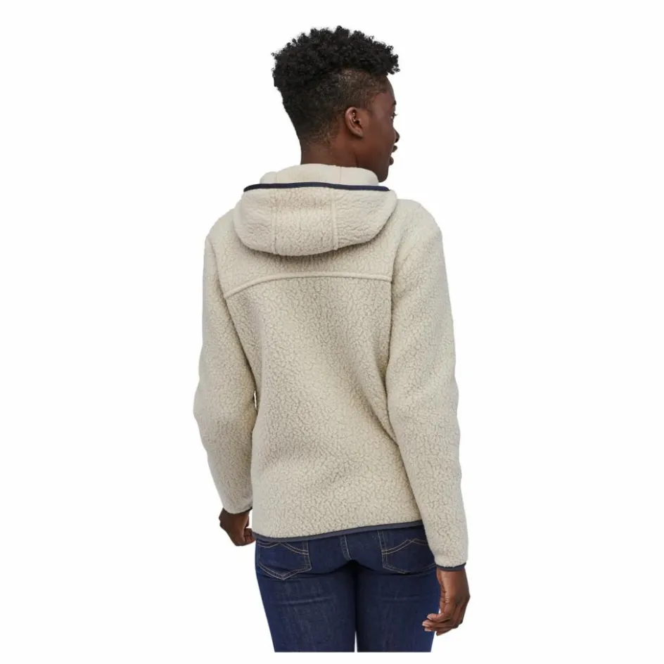 Sale Patagonia Polaire Retro Pile Hoody - Collection Femme | Grège