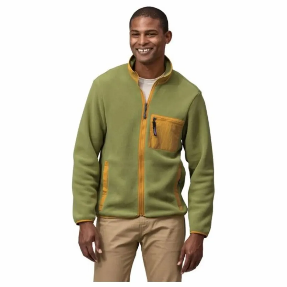 Patagonia Polaire Zippé Synchilla Fibres Recyclées | Vert kaki