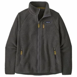 Clearance Patagonia Polaire Zippée Retro Pile Fibres Recyclées | Gris anthracite